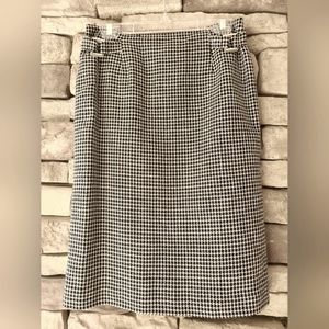 Style & Co Houndstooth Skirt